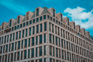 Fototapeta premium Large high rise modern office building