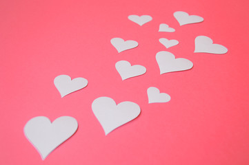 hearts and valentine's day