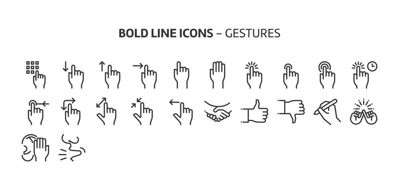 Bold line