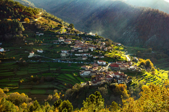 village in the mountains