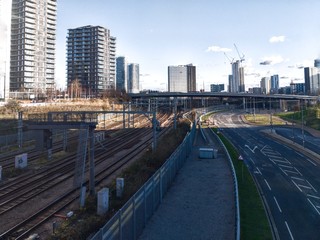 Naklejka premium City