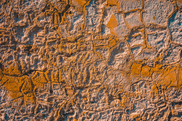 historical brick wall texture in orange colors