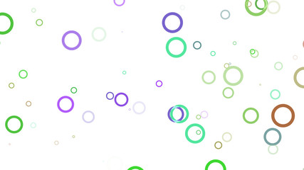 Background of multi-colored circles.
