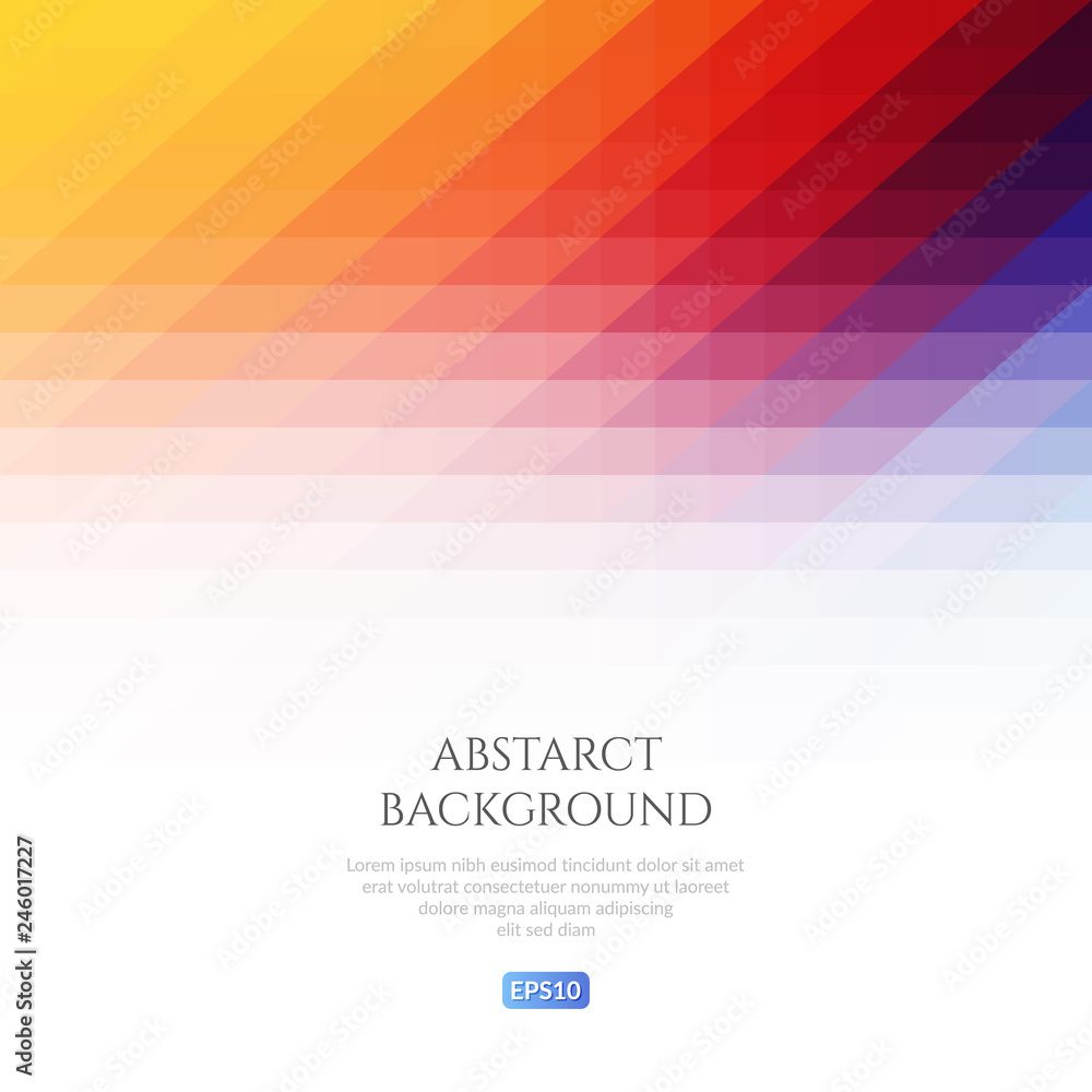 Poster modern diagonal abstract background with geometric elements.