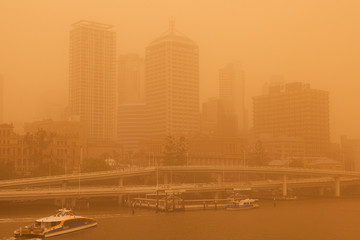 Brisbane Dust Storm - September 23, 2019