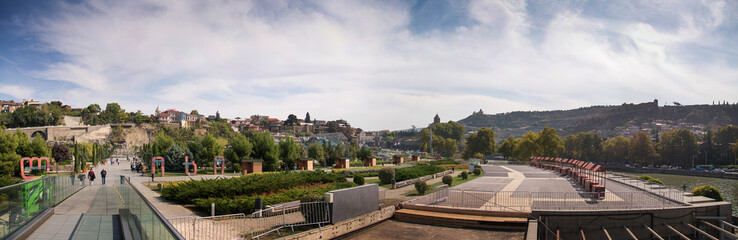 Fototapeta premium Tbilisi, Georgia view of the city.