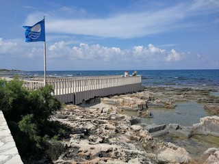 Polignano a Mare - Bandiera blu a Torre San Vito