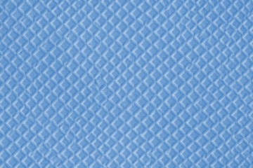 Blue texture of blue waffle made of small diamonds
