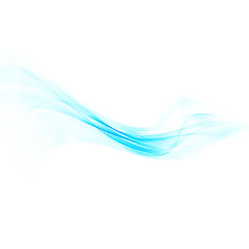 Abstract light blue background. Background with transparent blue wave.