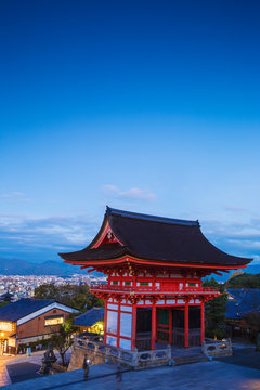 The Deva Gate, Kiyomizu-dera Temple, Kyoto, Japan