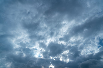 Storm cloud & rainy weather background