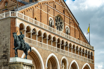 The Basilica of Saint Anthony of Padua (Basilica di sant'Antonio di Padova) in Padua, Veneto, Italy