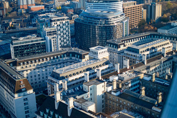 Obraz premium The offices and other buildings in london