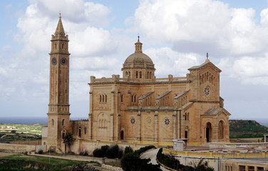 Fototapeta na wymiar Ta' Pinu, katholische Basilika und Schrein, Gharb, Gozo