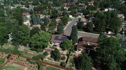 Fototapeta premium Solar Home in Colorado