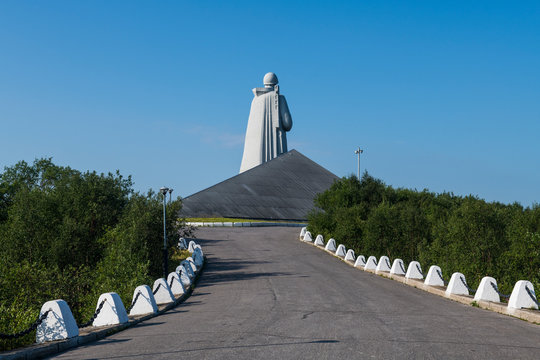 Defenders of the Soviet Arctic during the Great Patriotic War, Alyosha Monument, Murmansk, Russia