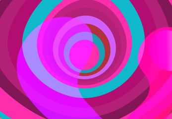 Liquid elements, mixed color plastic shapes or organic bubbles