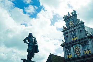 Sculpture in Haarlem Holland