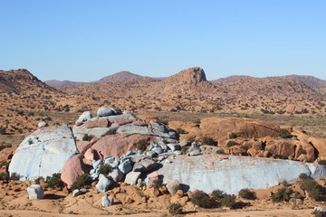 Les Roches Paints, Tafraout 