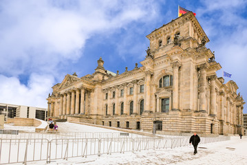 Fototapeta na wymiar Reichstag Berlin