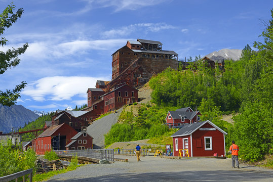 Mine, Wrangell - St. Elias National Park, UNESCO World Heritage Site