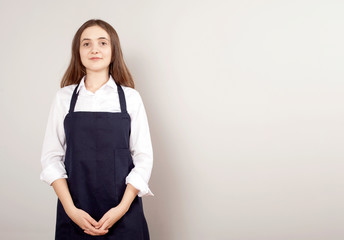 housekeeping woman worker portrait