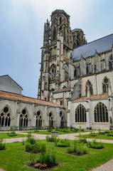 Fototapeta premium St. Stephen's Cathedral, Toul, France.