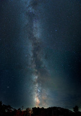 Milky Way and Stars at Shenandoah National Park