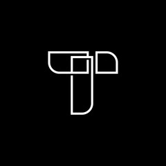 T letter logo vector icon illustration