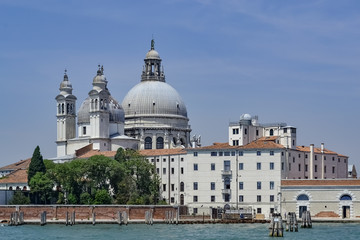 Fototapeta premium Giudecca canal ride, Venice, Italy