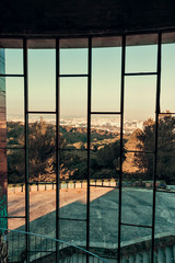 Panoramic viewpoint of Monsanto, Lisbon, Portugal