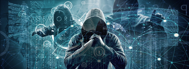 Fototapeta Hacker - Cyber Kriminalität obraz