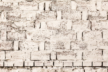 High resolution white brick room