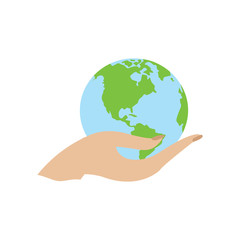 Abstract cute church