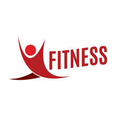 Obraz premium Abstracct fitness icon