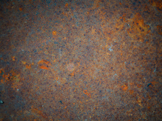 Background texture of Rusted steel.