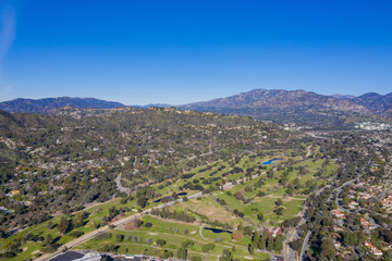 Aerial view of the  famous Brookside Golf & Country Club