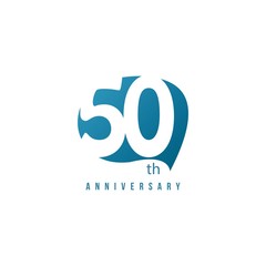 Obraz premium 50 Year Anniversary Vector Template Design Illustration