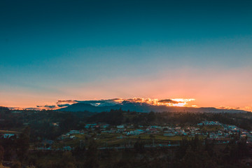 paisaje majestuoso en los andes de Sudamérica