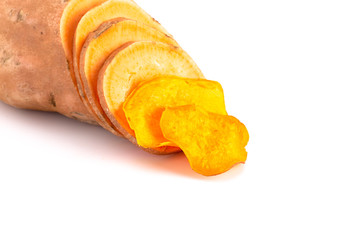 Potato Chips Made with Sweet Potatoes an Alternative to Classic Chips