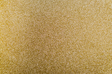 Shine gold glitter texture Christmas abstract background.