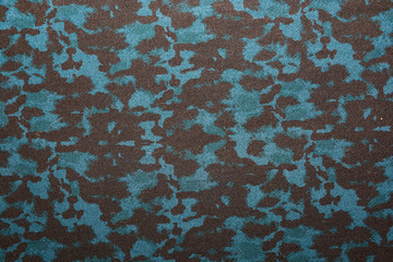 Texture of colorful spotted jeans for backgrounds
