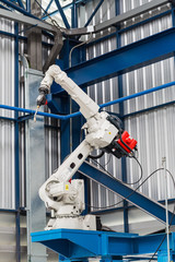 Robotic arc welding machine