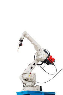 Robotic arc welding machine