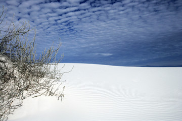 Fototapeta na wymiar White Sand Dunes