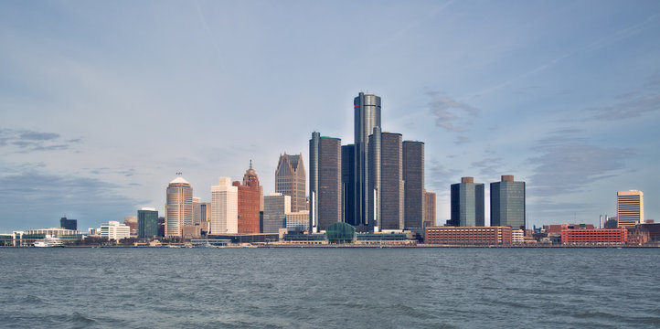 Panorama of Detroit