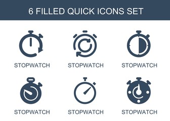 6 quick icons