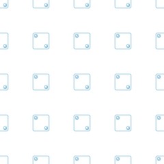 Dice icon pattern seamless white background
