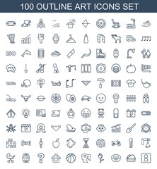 100 art icons