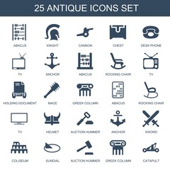 25 antique icons